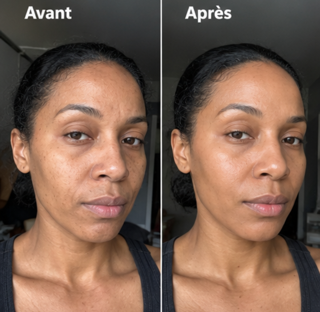 Sérum éclaircissant & anti-âge – Peaux noires et mates