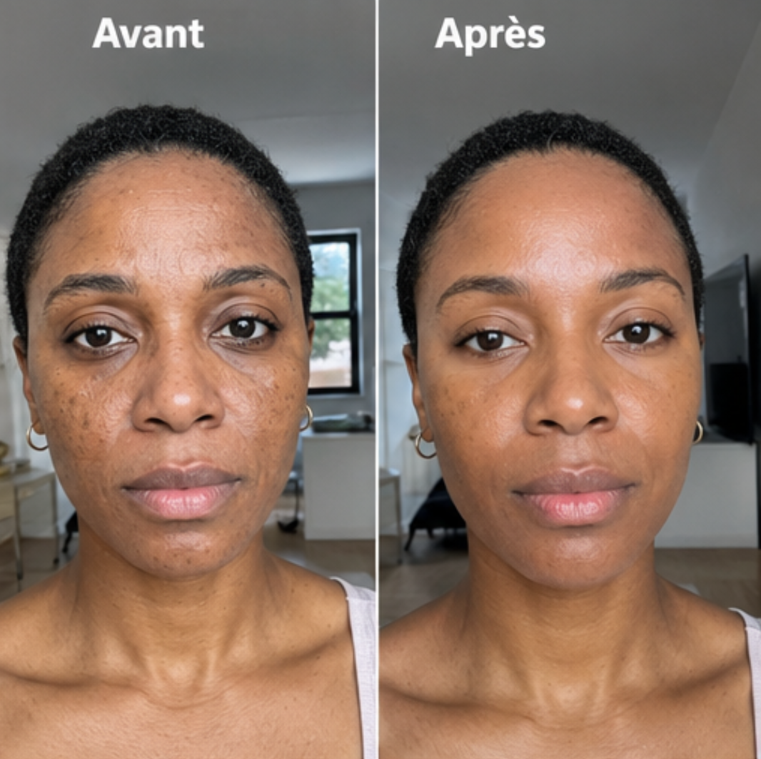 Sérum éclaircissant & anti-âge – Peaux noires et mates