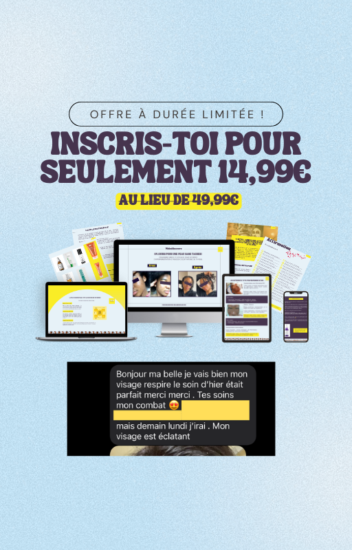 E-book: 84 jours pour une peau noire sans taches - Programme simple et efficace pour estomper durablement de l'hyperpigmentation, unifier ton teint et révéler l'éclat naturel de ta peau